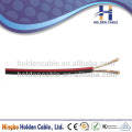 High quality twin parallel transparent colored speaker wire
